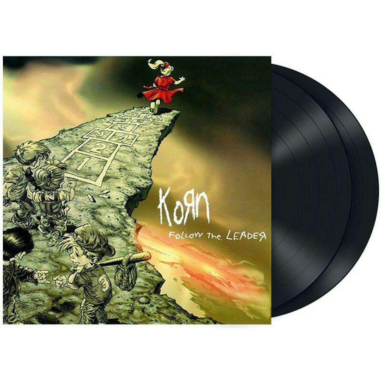 KORN FOLLOW THE LEADER LP Vinyl Analog レコード - 洋楽